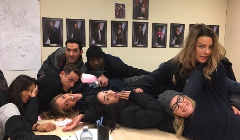 Lucifer Cast, Netflix-https://www.instagram.com/p/BiqP1q-hxvm/