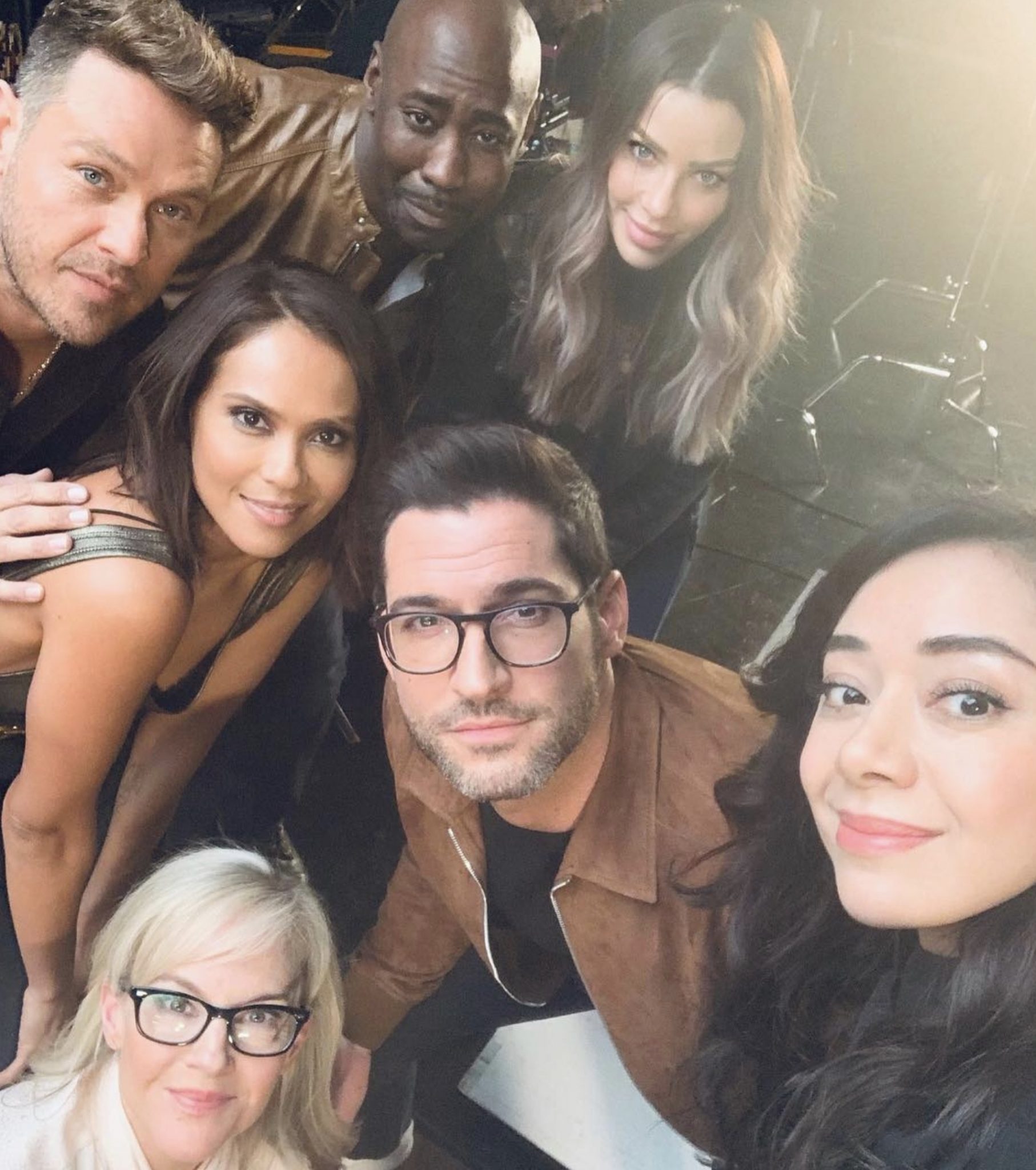 Lucifer Cast, Lucifer, Netflix-https://www.instagram.com/p/Bt2DOczgd6X/