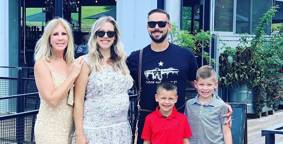 Vicki Gunvalson, Briana Culberson, Ryan Culberson, Troy, Owen- Instagram