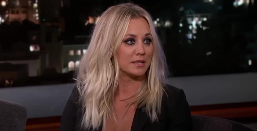 Kaley Cuoco/YouTube