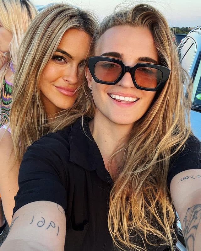 Chrishell Stause and G Flip from Instagram Selling Sunset, Netflix
