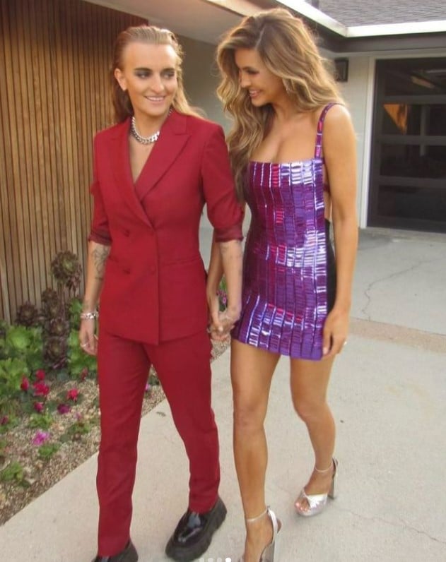 Chrishell Stause and G Flip from Instagram Selling Sunset, Netflix
