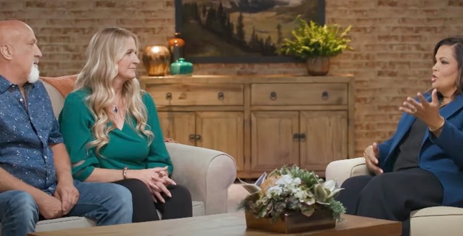 David Woolley, Christine Brown, and Sukanya Krishnan from Sister Wives, TLC, Sourced from YouTube