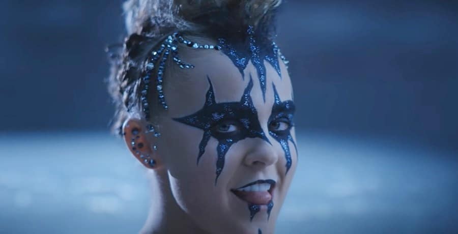 JoJo Siwa from Karma music video, Sourced from YouTube
