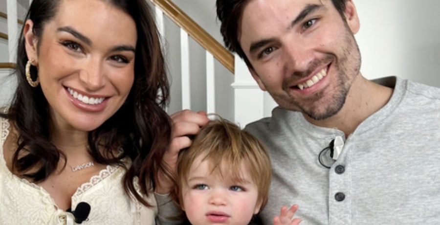 Ashley Iaconetti, Jared Haibon and their son Dawson/Credit: Instagram