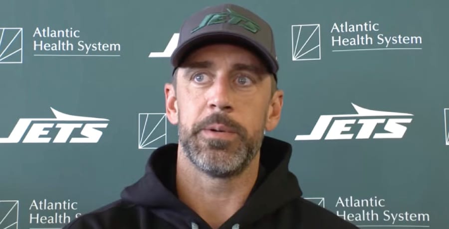 NY Jets QB Aaron Rodgers