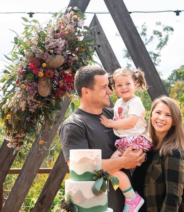 Bindi Irwin, Grace Powell, and Chandler Powell from Instagram