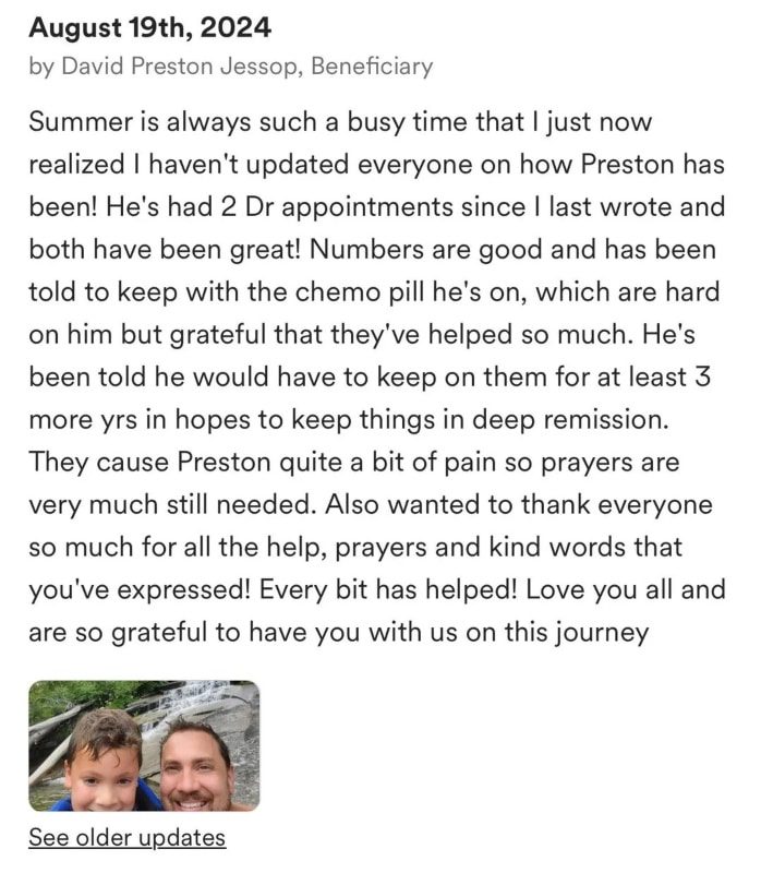 Screenshot from GoFundMe from ConversationAble2706 on Reddit