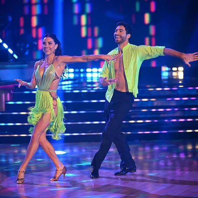 Jenna Johnson and Joey Graziadei from DWTS on Instagram