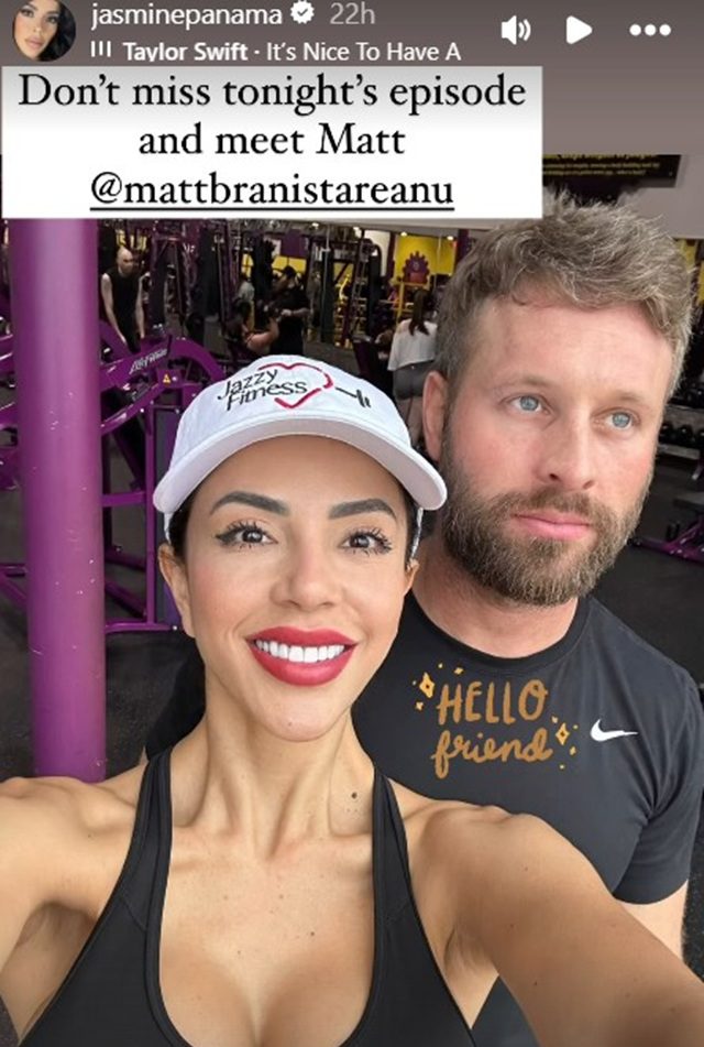 Jasmine Pineda & Matt Branistareanu From 90 Day Fiance, TLC, Sourced From @jasminepanama Instagram