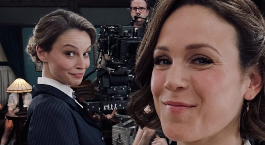 Hallmark, WCTH Kayla Wallace, Erin Krakow-Instagram