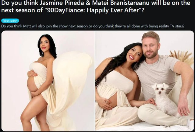 Jasmine Pineda & Matt Branis From 90 Day Fiance, Sourced From Reddit