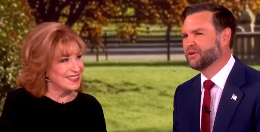 Joy Behar and JD Vance/Credit: YouTube