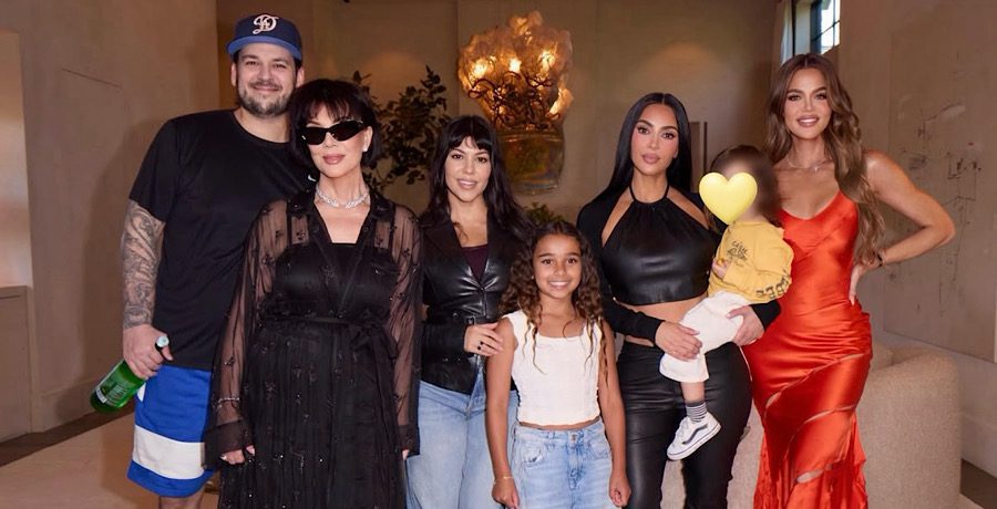 Rob Kardashian, Kris Jenner, Kourtney Kardashian, Dream Kardashian, Kim Kardashian, Khloe Kardashian- Instagram