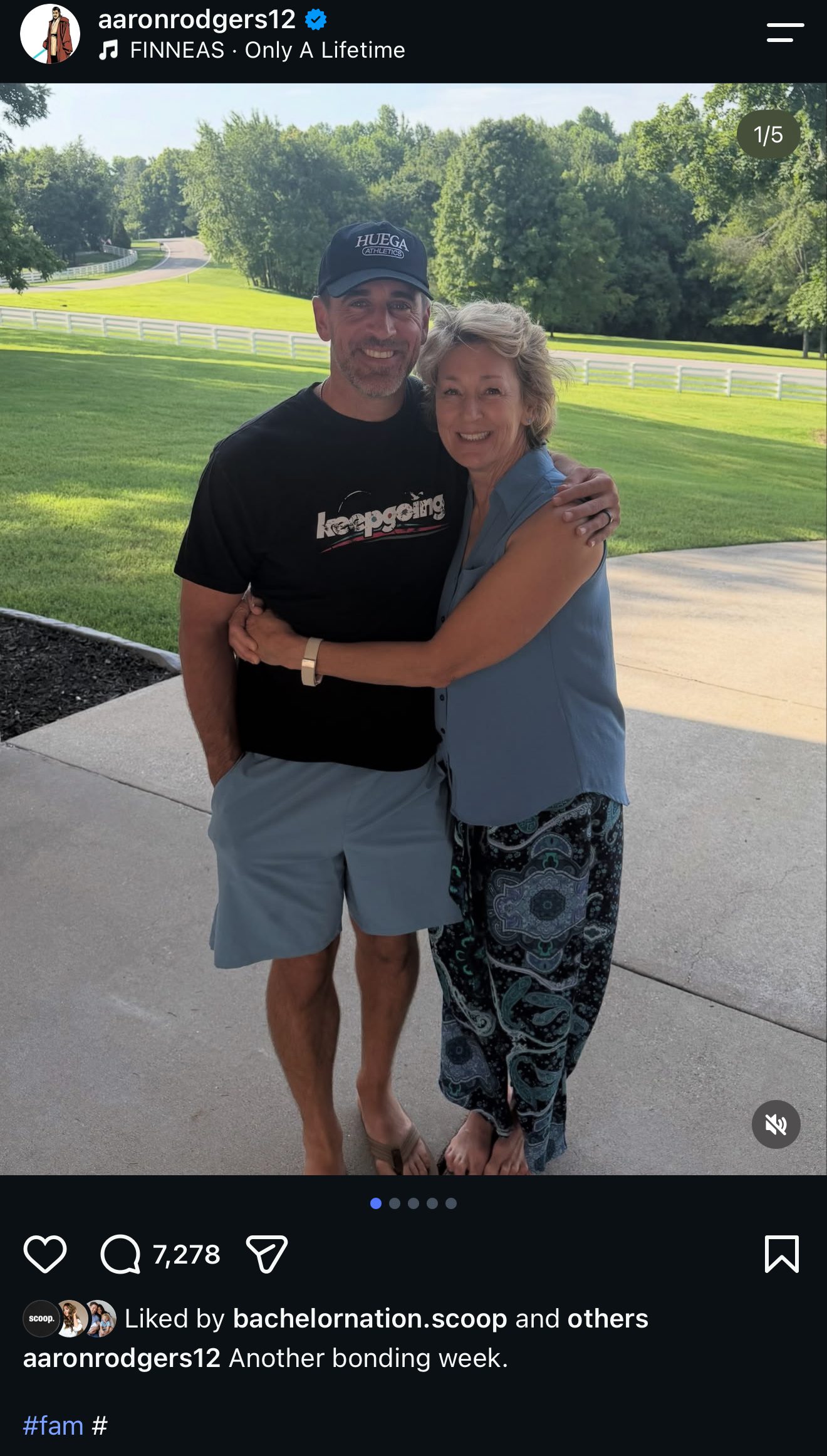 Aaron Rodgers | Instaram